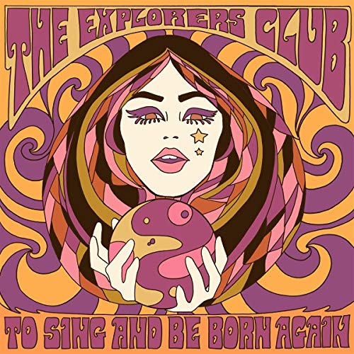 CD cover: psychedelic portrait of a woman with a planet.