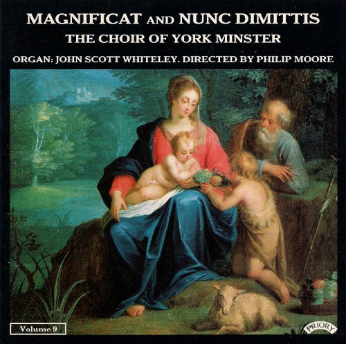 CD cover: "Magnificat and Nunc Dimittis Vol. 9" with religious painting.
