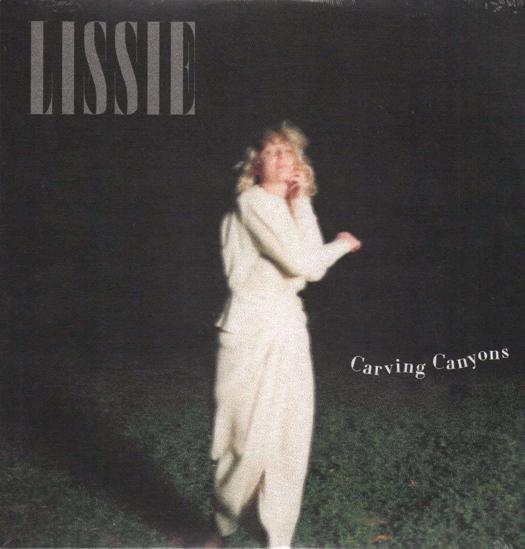 Album cover for Lissie’s “Carving Canyons” featuring a blurred woman in white.