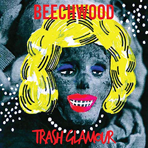 CD cover: stylized portrait of a person with blonde hair and bold makeup.