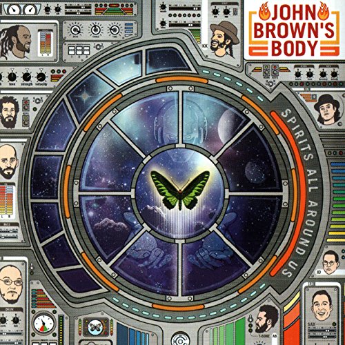 CD cover with a central butterfly image and surrounding control panel design.