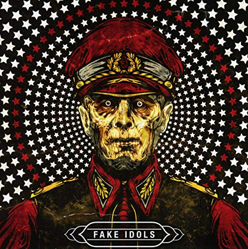 CD cover: Illustration of a decaying military figure against stars.