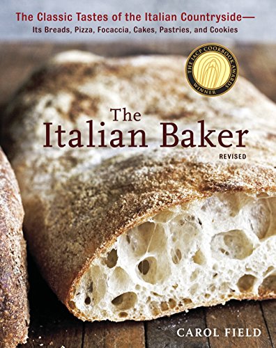 Book cover featuring a rustic loaf of Italian bread with a golden crust.