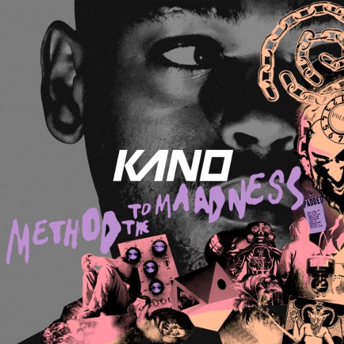CD cover for Kano’s “Method To The Maadness” featuring a portrait and collage.