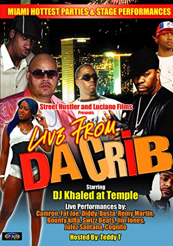 DVD cover for "Live From Da Crib" featuring hip-hop artists.