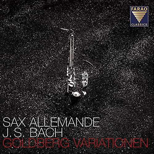 CD cover: saxophone silhouette against a speckled dark background.
