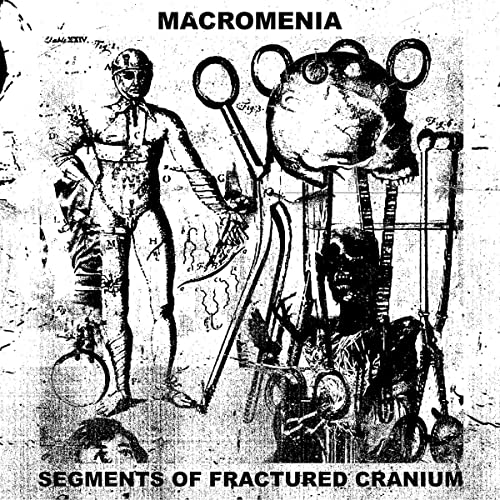 Black and white CD cover art depicting anatomical illustrations and surgical tools.