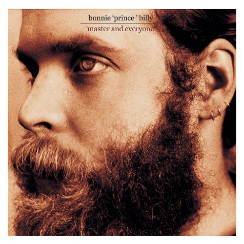 Close-up portrait of a bearded man, album cover for Will Oldham’s “Master and Everyone.”