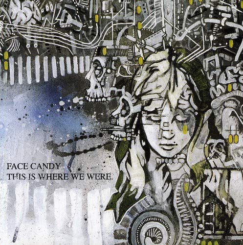 CD cover art: painted portrait with mechanical and abstract elements.