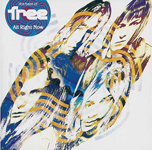 CD cover featuring a stylized, layered collage of band members' faces with blue accents.