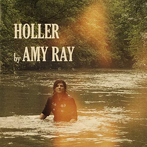 Amy Ray album cover, “Holler,” featuring a woman in water.