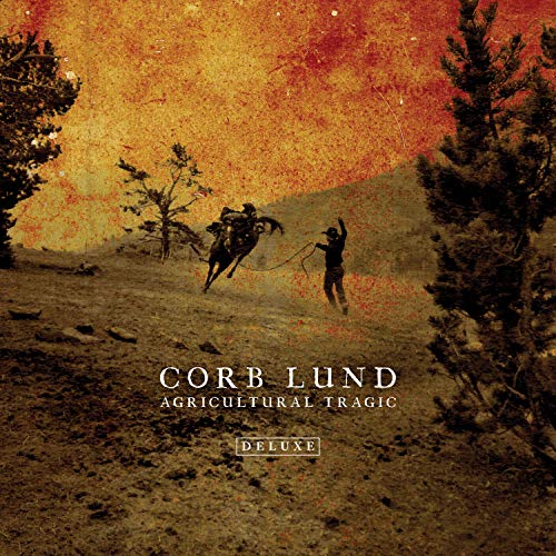 Corb Lund album cover: vintage photo of cowboys roping a steer.