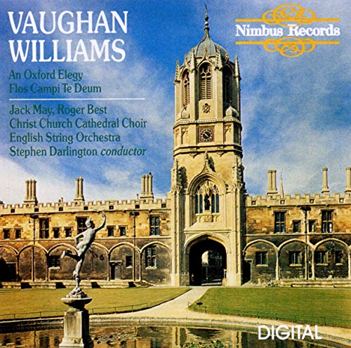 CD cover featuring Christ Church cathedral and a statue in a garden.