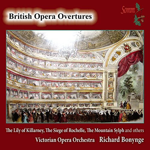 CD cover: Victorian opera house interior with audience, orchestra details below.