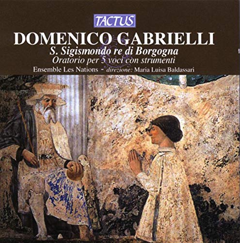 CD cover featuring a fresco depicting two figures in medieval clothing.
