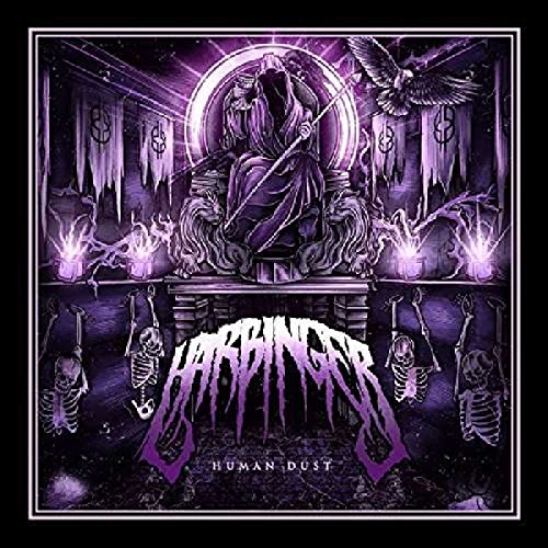 CD cover art: hooded figure on throne with reaching hands below.