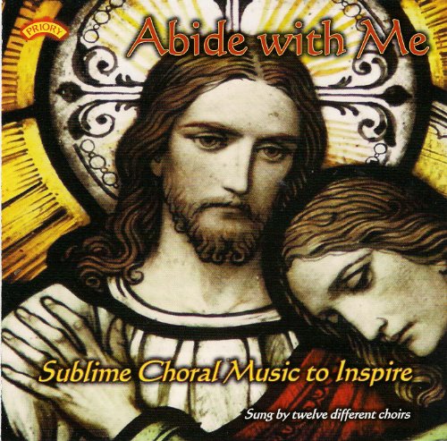 CD cover featuring a stained-glass depiction of Jesus and an angel.