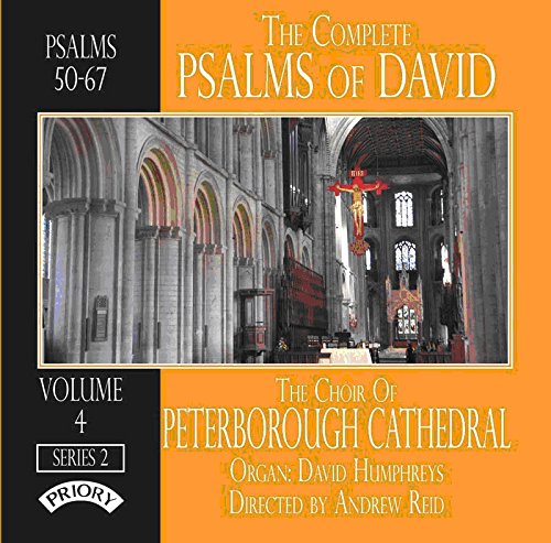 CD cover for "The Complete Psalms of David Volume 4" featuring a cathedral.