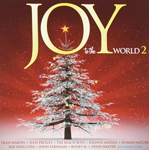 CD cover for "Joy To The World Vol. 2" featuring a snowy Christmas tree.