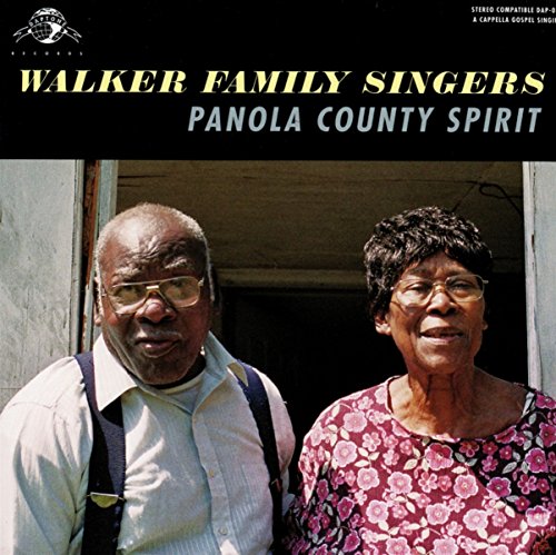 CD cover featuring two older Black adults, Walker Family Singers album.