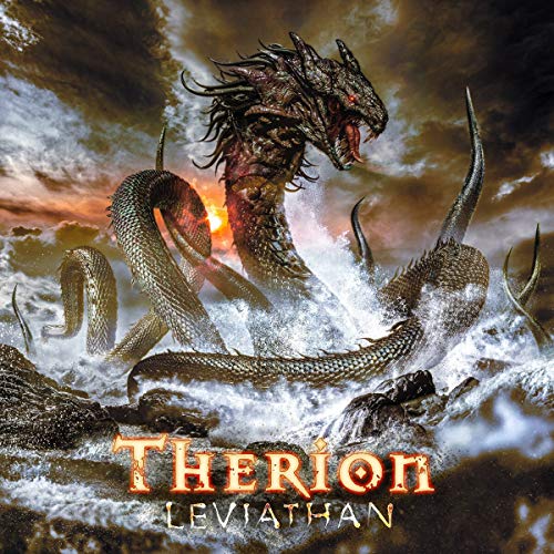 CD cover art: a monstrous sea serpent emerging from stormy waves.