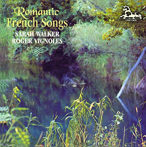 CD cover: "Romantic French Songs" by Sarah Walker and Roger Vignoles.