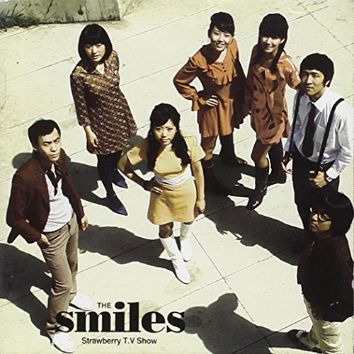 CD cover featuring six people in 1960s/70s fashion, text "The Smiles".