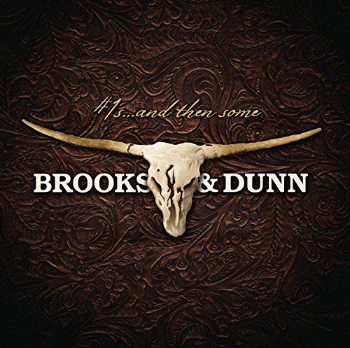 CD cover for Brooks & Dunn’s #1s…And Then Some, with steer skull.