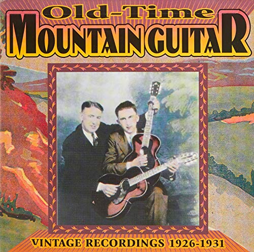 CD cover featuring two men with guitars in front of a mountain scene.