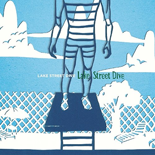 Album cover for Lake Street Dive, featuring a man on a diving board.