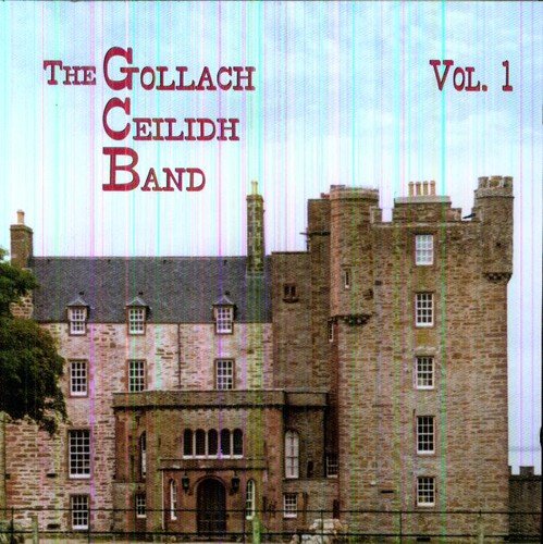 CD cover for The Gollach Ceilidh Band, featuring a stone castle.