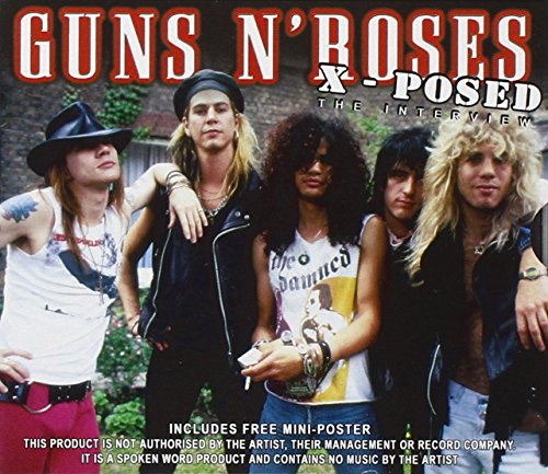 Guns N' Roses album cover featuring the band in a casual outdoor portrait.