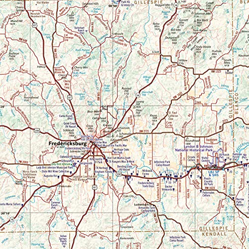 Texas Road and Recreation Atlas : 1:253,400