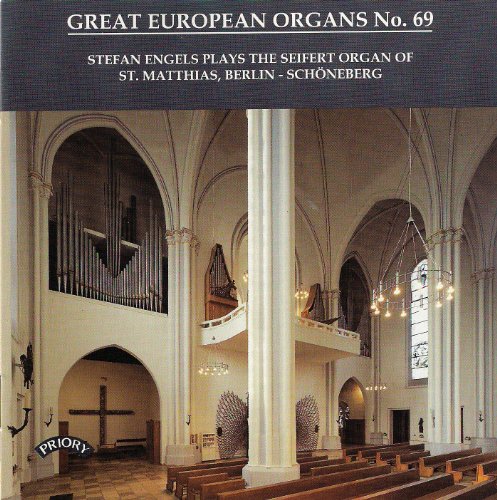 CD cover featuring a large pipe organ inside a stone church.