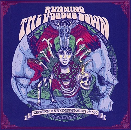 CD cover: skull, cow skull, and woman’s face in psychedelic artwork.