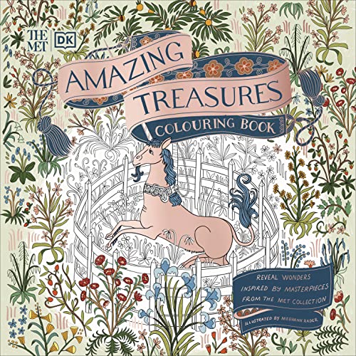 The Met Amazing Treasures Colouring Book