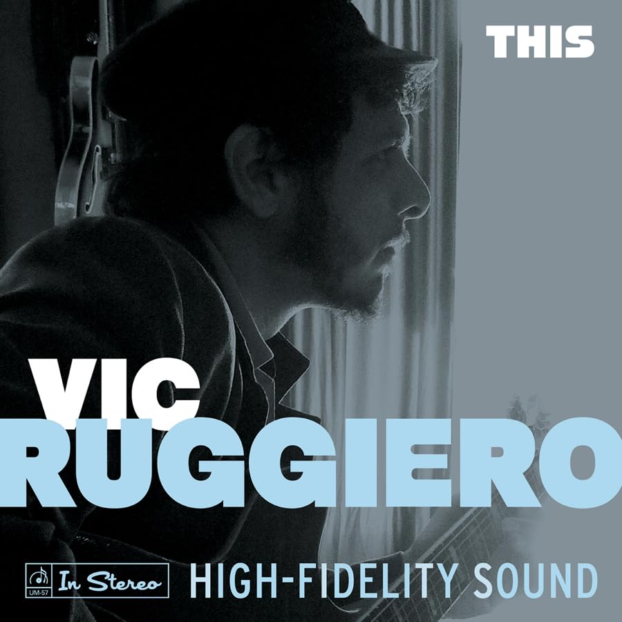 CD cover for Vic Ruggiero, featuring a black and white portrait.