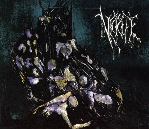 Dark, textured album cover with a distorted figure and band name "Necrite".