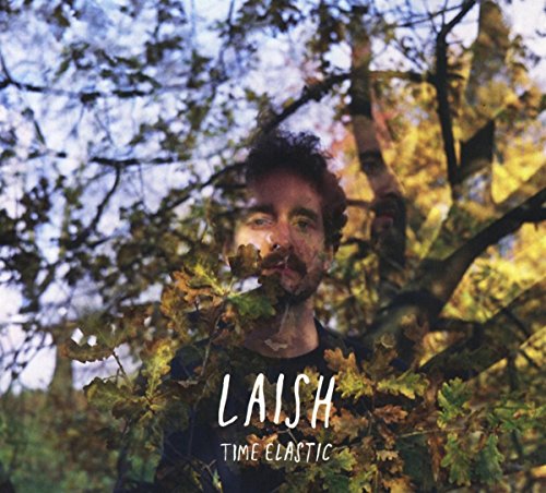 CD cover for Laish’s “Time Elastic” featuring a man obscured by leaves.