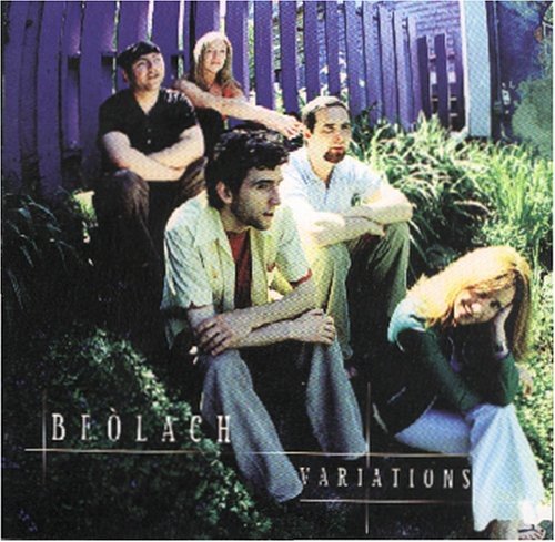 CD cover featuring a group of four people in a garden setting.