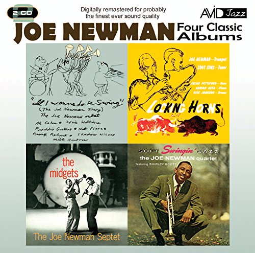 CD cover featuring four jazz album artworks with musicians and animals.