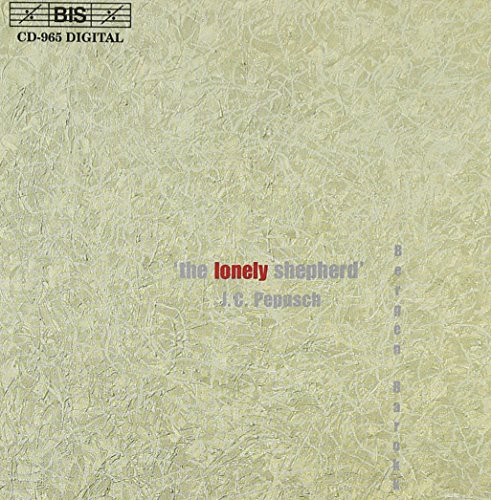 CD cover with textured beige background and red text: “the lonely shepherd”.