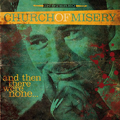Vinyl album cover for Church Of Misery, featuring a distressed portrait.