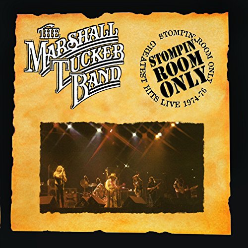 CD cover for The Marshall Tucker Band’s “Stompin’ Room Only” live album.