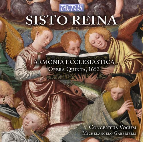 CD cover featuring a detail from Renaissance religious artwork of angels.