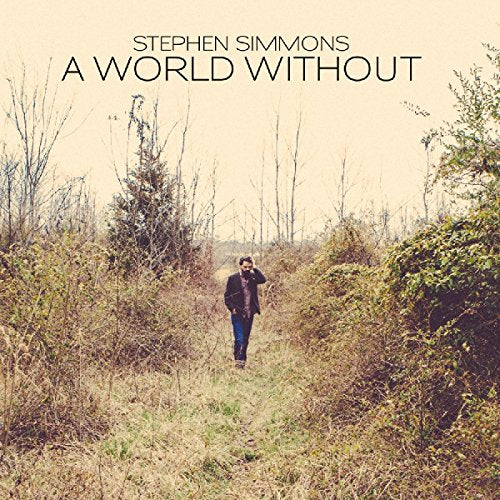 Album cover: man walking down a rural path, muted colors.