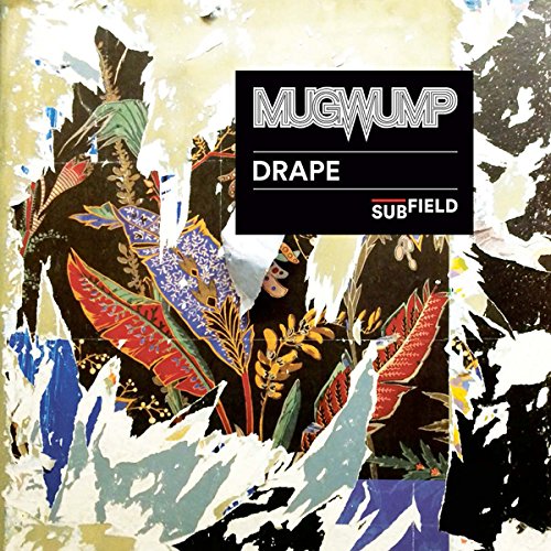 CD cover for "Drape" by Mugwump/Subfield, with torn paper collage.