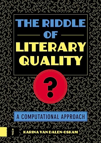 Book cover: “The Riddle of Literary Quality” with a red question mark.