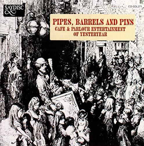 CD cover depicting a crowded, sketched street scene from the past.