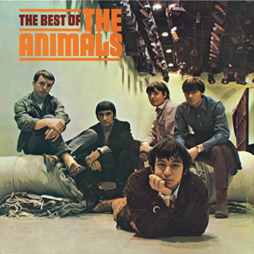 Album cover for "The Best Of The Animals" featuring a band portrait.